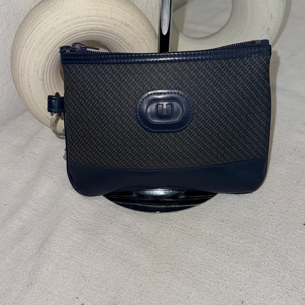Black and Blue Pouch Bag